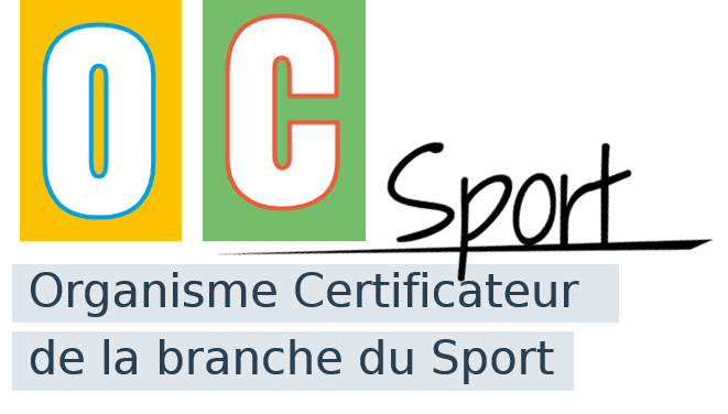 Logo OCSport Organisme Certificateur de la branche du sport